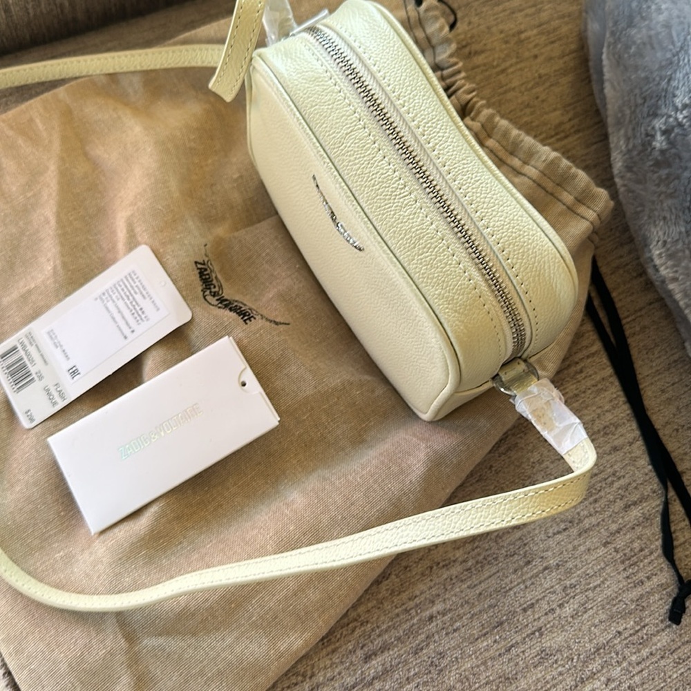 Zadig & VoltaireCrossbody Boxy Wings Leather Shoulder Bag NWT - Picture 5 of 7
